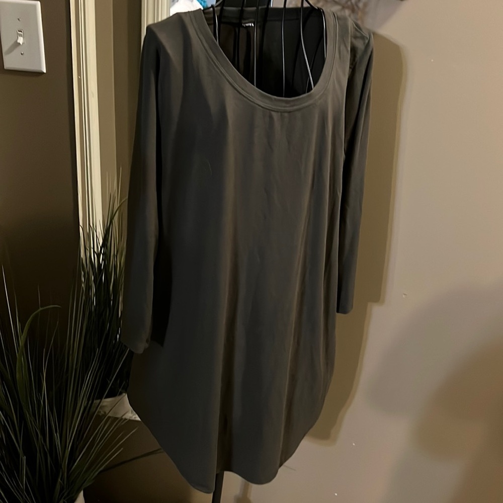 Most comfortable long sleeve shirt with round collar